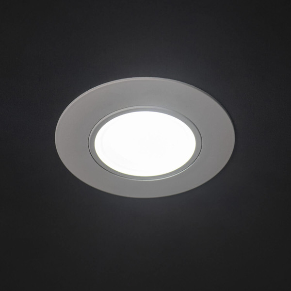 Kanlux LED Downlight Fizu 4W CCT warm-/neutral-/tageslichtweiss 3000K/4000K/6500K Weiß Ø8cm 39261
