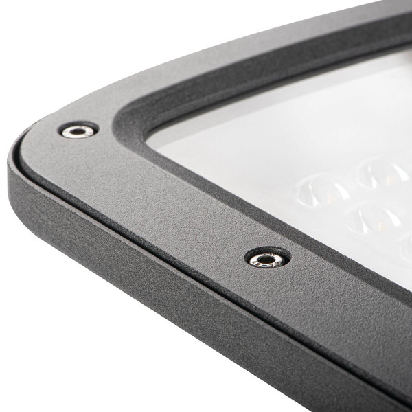 Kanlux LED Straßenleuchte PRO-S 50W neutralweiss 4000K IP66 Grau Aluminium 53,5x21cm asymmetrisch 39278