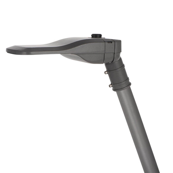 Kanlux LED Straßenleuchte PRO-S 40W neutralweiss 4000K IP66 Zhaga Grau Aluminium 53,5x21cm asymmetrisch 39295