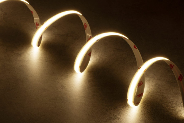 Kanlux LED Streifen 5m LCOB 14,4W/m 24V warmweiss 3000K 90Ra dimmbar IP65 10mm 39440