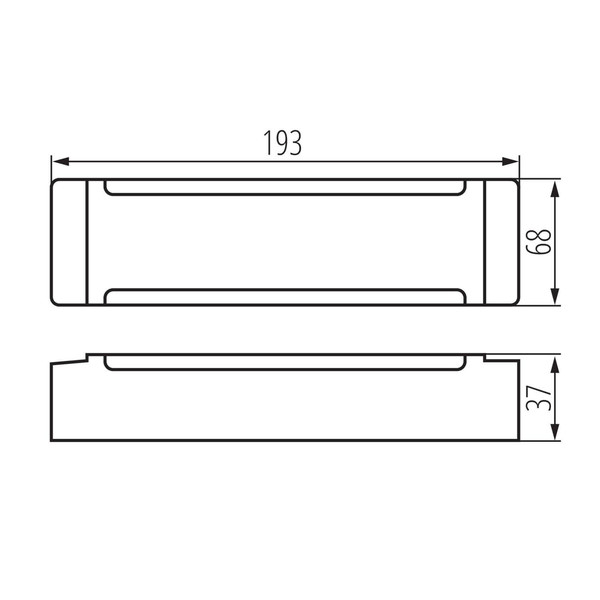 Kanlux LED Netzteil Treto 12V 200W IP67 Weiß 39520