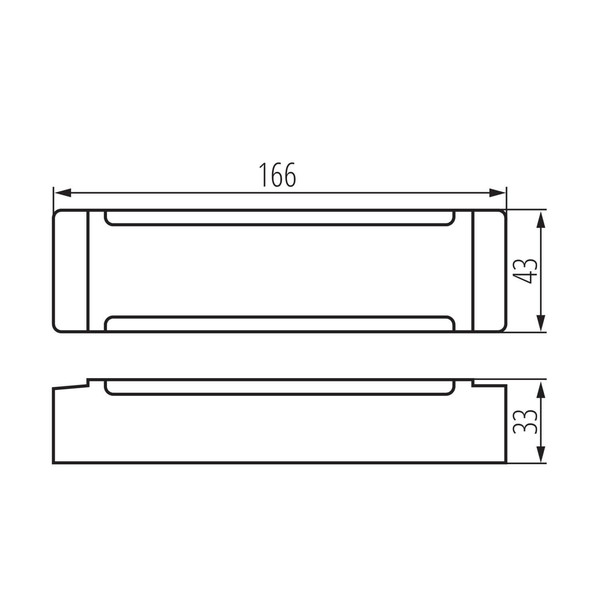 Kanlux LED Netzteil Treto 48V 60W IP67 Weiß 39522