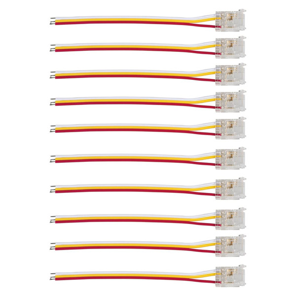 Kanlux Einspeiseverbinder für LED Streifen CCT 10mm mit Kabel 39527