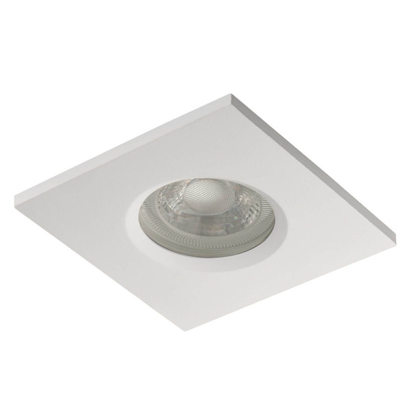 Kanlux Einbaurahmen Talu GU10/GU5,3 IP44 Weiß Aluminium 39542
