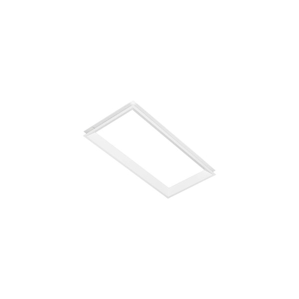 Kanlux 2x Einbaurahmen für LED Panel Sky-V 30x60cm Weiß Stahl 39750
