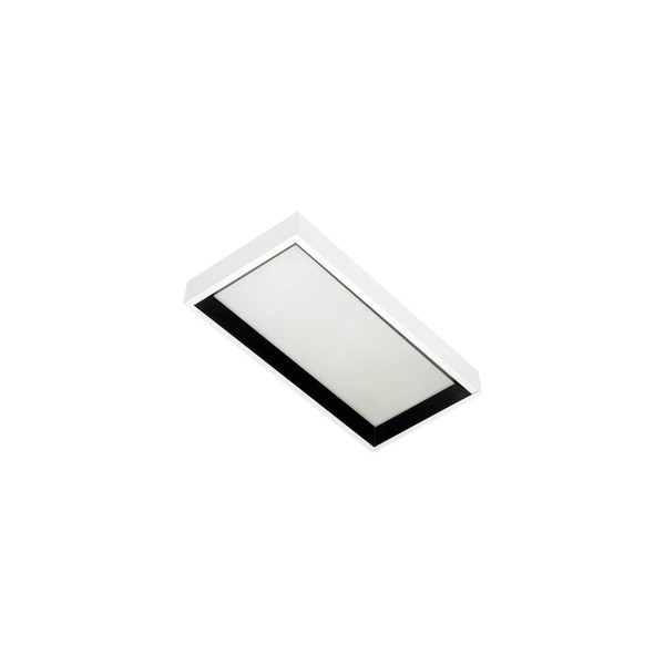 Kanlux 2x Einbaurahmen für LED Panel Sky-V 30x60cm Weiß Stahl 39750
