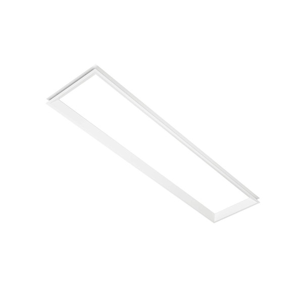 Kanlux Einbaurahmen für LED Panel Sky-V 30x120cm Weiß Stahl 39756