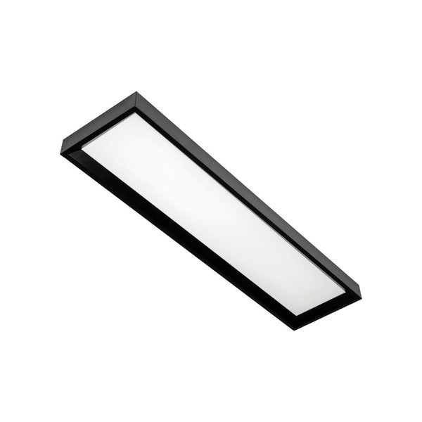 Kanlux Einbaurahmen für LED Panel Sky-V 30x120cm Schwarz Stahl 39757