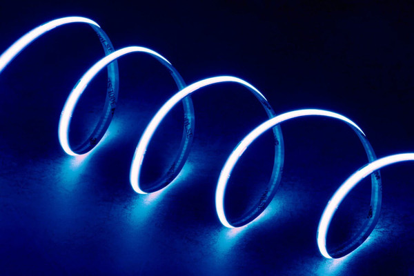 Kanlux LED Streifen 5m LCOB 10,5W/m 24V blau 8mm 39781