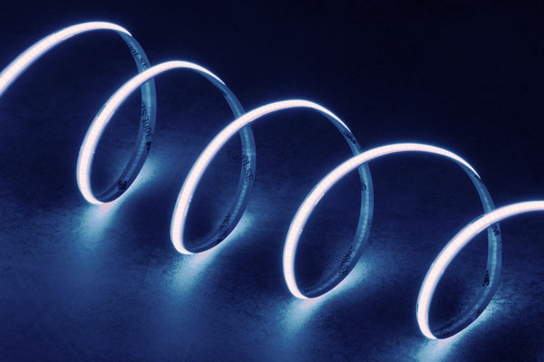Kanlux LED Streifen 5m LCOB 10,5W/m 24V blau IP65 8mm 39784