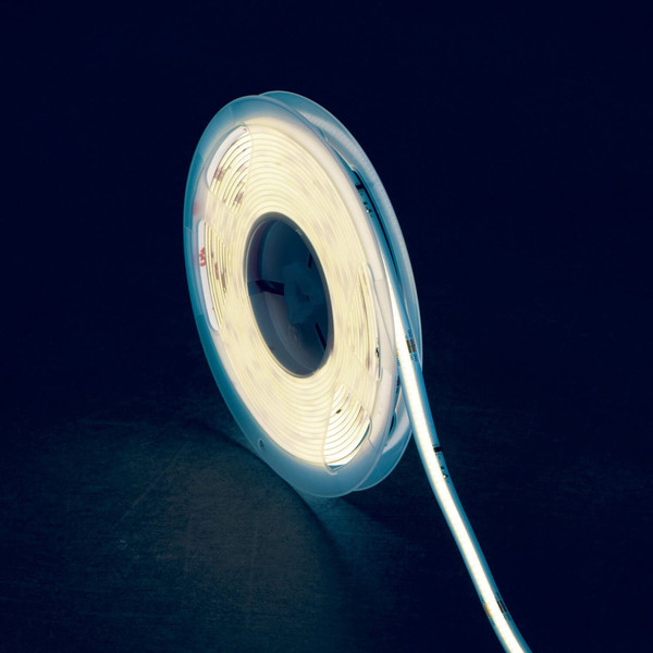 Kanlux LED Streifen 5m LCOB 11W/m 24V tageslichtweiss 6500K 90Ra dimmbar IP65 10mm 39791