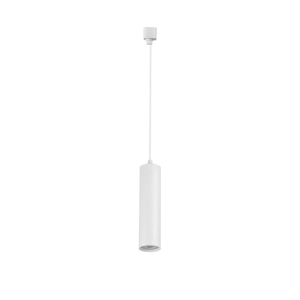 Kanlux Pendelleuchte für 1-Phasen Stromschiene ATL GU10 Weiß Eisen 22cm 45917