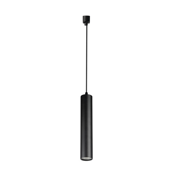 Kanlux Pendelleuchte für 1-Phasen Stromschiene ATL GU10 Schwarz Eisen 30cm 45918