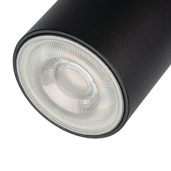 Kanlux 1-Phasen Stromschienen-Set mit Strahlern Altear 2-flammig 2xGU10 Schwarz 101cm 45920