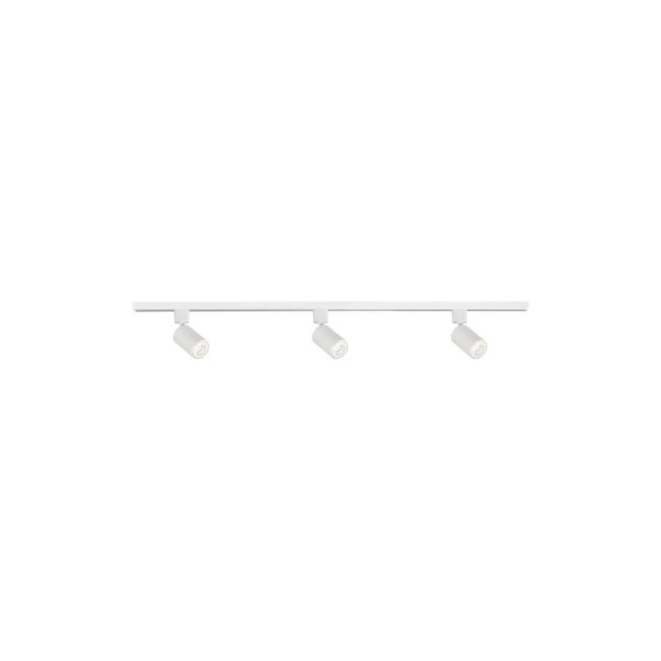 Kanlux 1-Phasen Stromschienen-Set mit Strahlern Altear 3-flammig 3xGU10 Weiß 101cm 45923