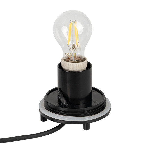 Kanlux Leuchtkugel, Gartenkugel Stono E27 IP65 Weiß Ø20cm 45930
