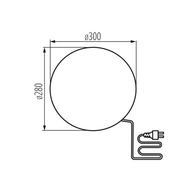 Kanlux Leuchtkugel, Gartenkugel Stono E27 IP65 Terrakotta Ø30cm 45935