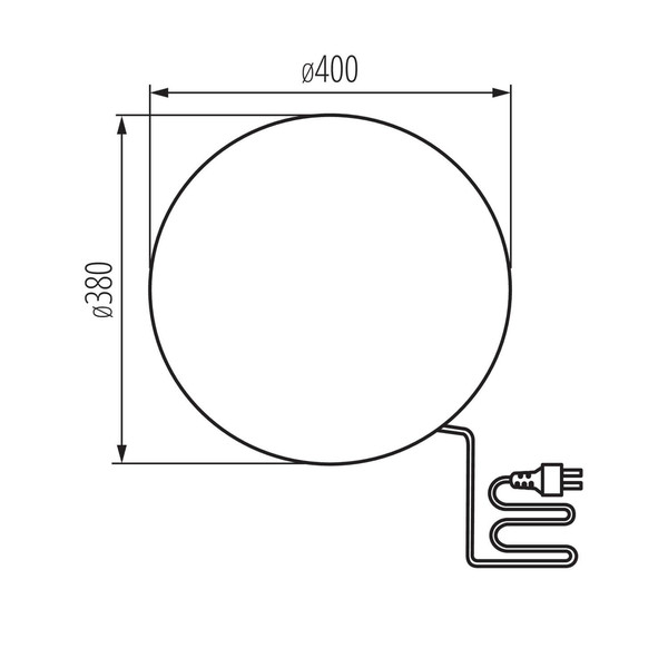 Kanlux Leuchtkugel, Gartenkugel Stono E27 IP65 Terrakotta Ø40cm 45936