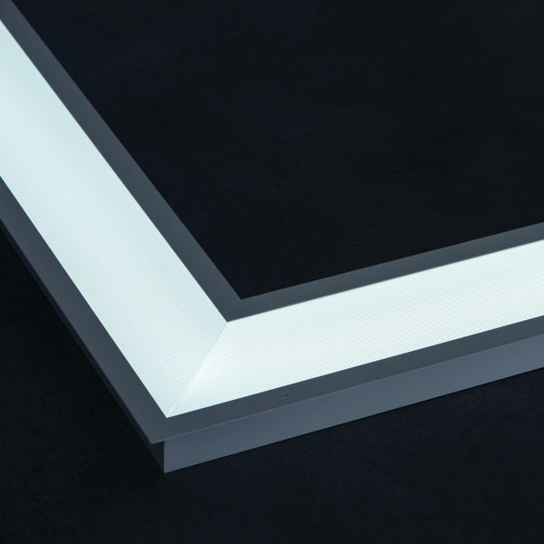 Kanlux LED Panel Avar 32W CCT warm-/neutral-/tageslichtweiss 3000K/4000K/6000K UGR19 Weiß Aluminium 59,5x59,5cm 46070