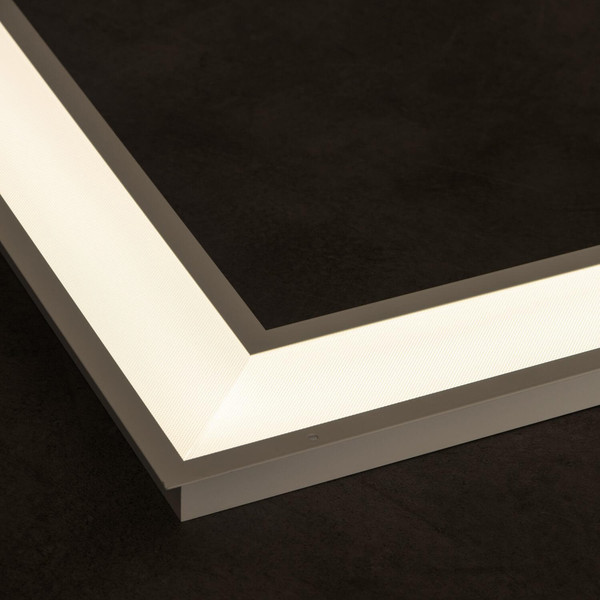Kanlux LED Panel Avar 32W CCT warm-/neutral-/tageslichtweiss 3000K/4000K/6000K UGR19 Weiß Aluminium 59,5x59,5cm 46070