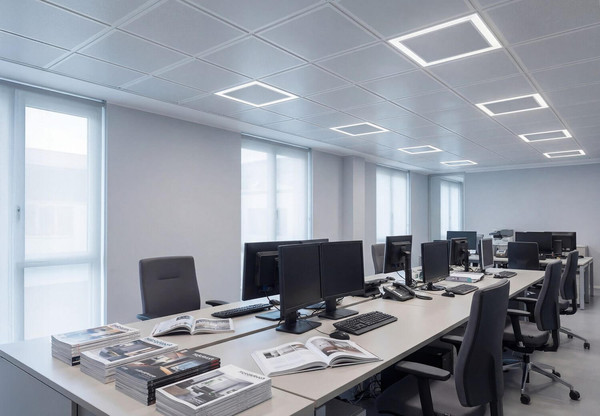 Kanlux LED Panel Avar 32W CCT warm-/neutral-/tageslichtweiss 3000K/4000K/6000K UGR19 Weiß Aluminium 59,5x59,5cm 46070