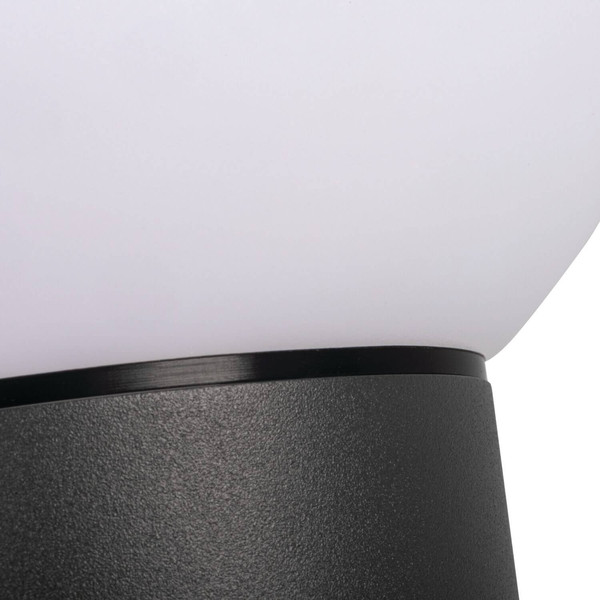 Kanlux Außendeckenleuchte Stono E27 IP65 Anthrazit Aluminium Ø15cm 46082