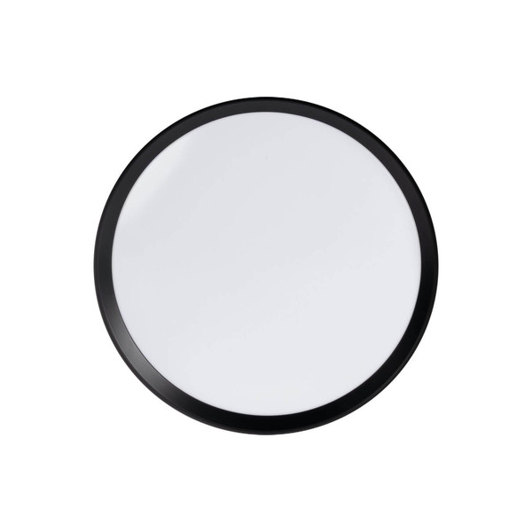 Kanlux LED Deckenleuchte Lixan 47W CCT warm-/tageslichtweiss 3000-6500K dimmbar Fernbedienung Weiß Schwarz Ø38,5cm 46281