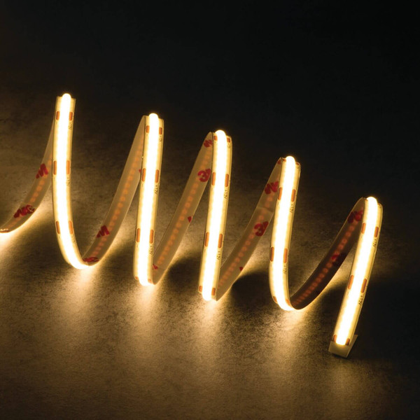 Kanlux LED Streifen 25m LCOB 3W/m 12V warmweiss 3000K dimmbar 8mm 46290