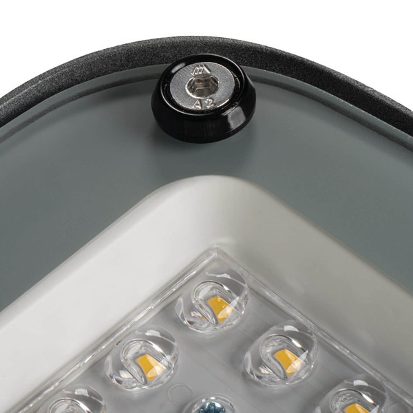 Kanlux LED Straßenleuchte PRO-SL 50W neutralweiss 4000K IP66 Grau Aluminium 44x17cm asymmetrisch 46320