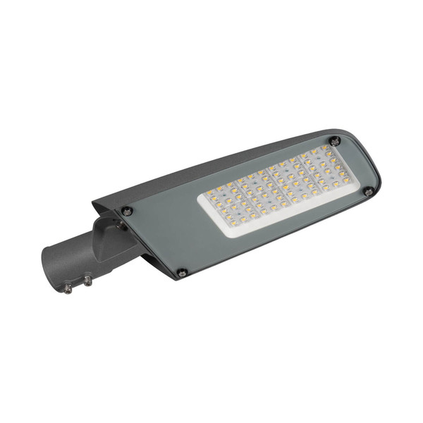 Kanlux LED Straßenleuchte PRO-SL 100W neutralweiss 4000K IP66 Grau Aluminium 53x21cm asymmetrisch 46321