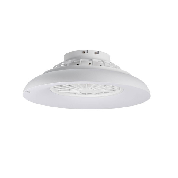Kanlux LED Deckenleuchte mit Ventilator Plave 24W RGB + CCT 3000-6500K Fernbedienung Weiß Ø48,5cm 46370