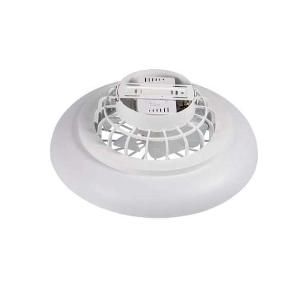 Kanlux LED Deckenleuchte mit Ventilator Plave 24W RGB + CCT 3000-6500K Fernbedienung Weiß Ø48,5cm 46370