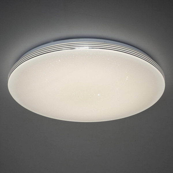 Kanlux LED Deckenleuchte Exate 38W CCT warm-/neutral-/tageslichtweiss 3000K/4000K/6500K Weiß Metall Ø47cm 90220