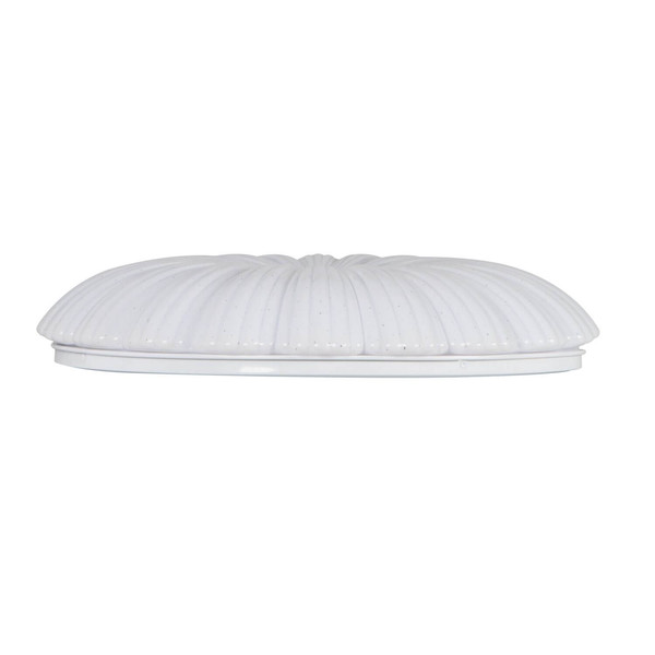 Kanlux LED Deckenleuchte Bonsa 38W CCT warm-/neutral-/tageslichtweiss 3000K/4000K/6500K Weiß Metall Ø49cm 90222