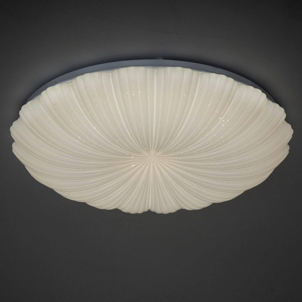 Kanlux LED Deckenleuchte Bonsa 38W CCT warm-/neutral-/tageslichtweiss 3000K/4000K/6500K Weiß Metall Ø49cm 90222