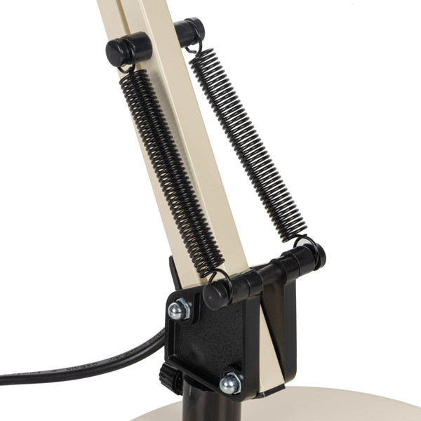 Kanlux Schreibtischleuchte Pixa E14 Beige Metall Ø16cm 90419