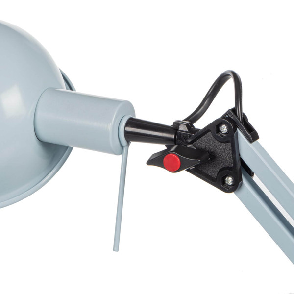 Kanlux Schreibtischleuchte Pixa E14 Blau Metall Ø16cm 90420