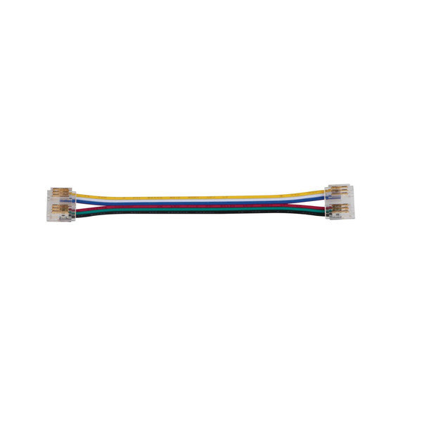 Kanlux 10x Verbinder für LED Streifen RGB+CCT 12mm Verbindungskabel 90725