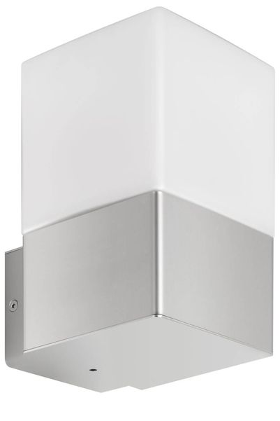 LCD Wandleuchte Edelstahl E27 IP44 20,5x12x14,5cm 028 Made in Germany