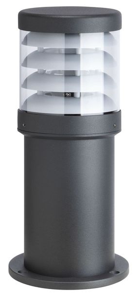 LCD Standleuchte kurz Graphit E27 IP65 35x14cm 1265 Made in Italy