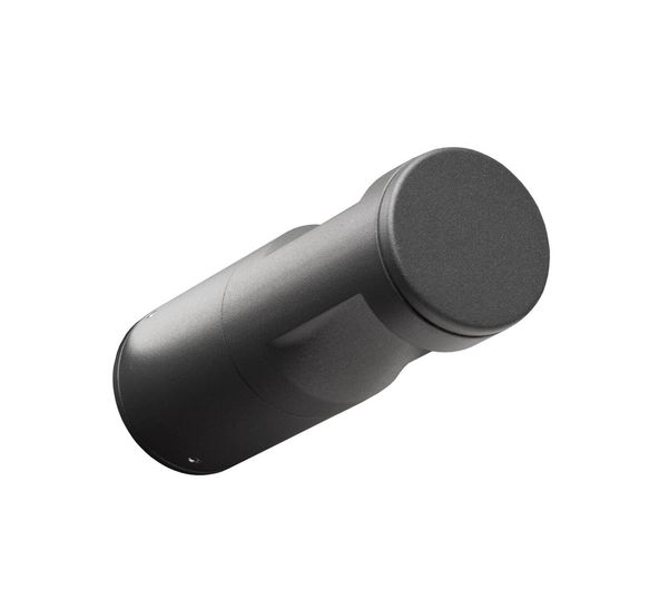 LCD Wandlampe, Standleuchte LED Graphit 6W Warmweiss IP65 18x6cm 1400LED Made in Italy