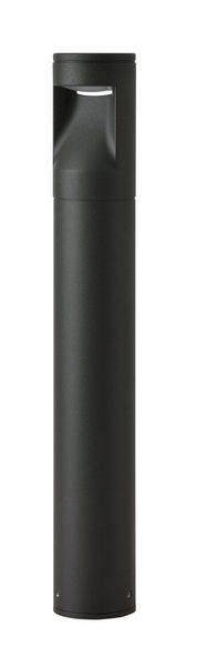 LCD Standleuchte LED Graphit 6W Warmweiss IP65 40x6cm 1401LED Made in Italy