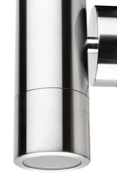 LCD Up & Down Wandleuchte Edelstahl 2xGU10 IP65 20x7x9cm 5121