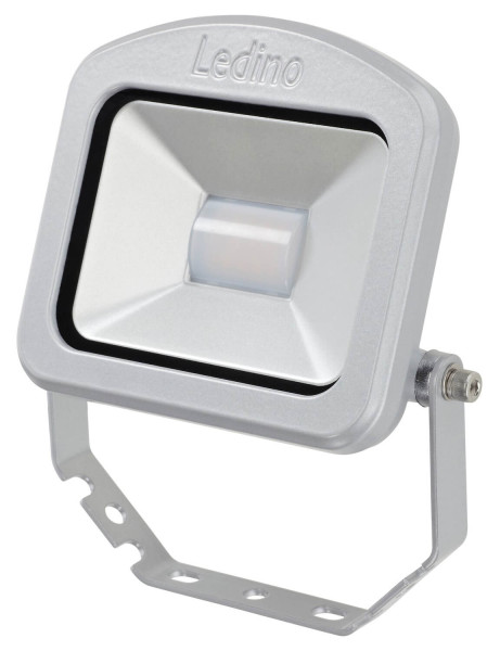 Ledino LED-Strahler Charlottenburg Fluter, Spotlicht 10SW, 10W, 3000K, silber warmweiss