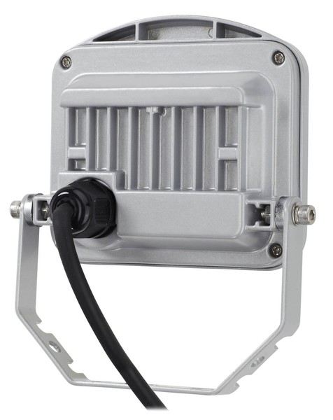 Ledino LED-Strahler Charlottenburg Fluter, Spotlicht 10SW, 10W, 3000K, silber warmweiss