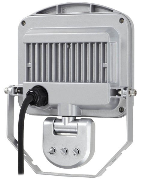 Ledino LED-Strahler mit Sensor PIR Fluter Charlottenburg 20SWI, 20W, 3000K, silber warmweiss