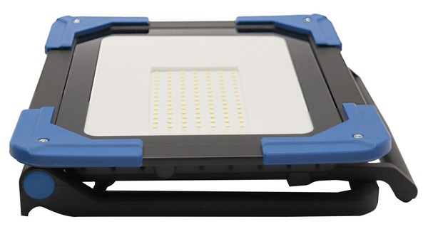 Ledar LED-Arbeitstrahler 75W Flutlicht 6400m, 6500K, IP65, schwarz tageslichtweiss