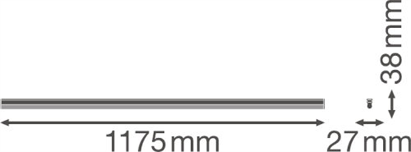 Ledvance Linear Compact Batten 1200 20W 3000K LED Lichtleiste 4058075099739