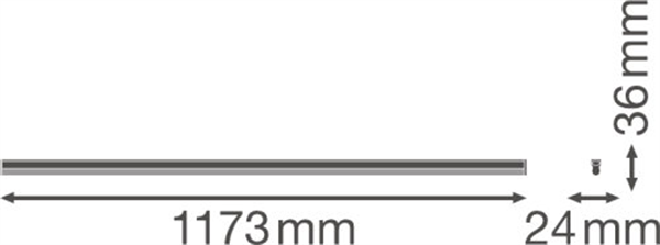 Ledvance Linear Compact High Output 1200 20W 3000K LED Lichtleiste 4058075106314