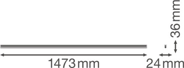 Ledvance Linear Compact High Output 1500 25W 4000K LED Lichtleiste 4058075106376